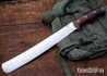 Bark River Knives: Golok II - Eucalyptus Burl - Black Liners - Mosaic Pins #1