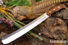 Bark River Knives: Golok II - Eucalyptus Burl - Black Liners #1