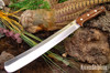 Bark River Knives: Golok II - Eucalyptus Burl - Red Liners #1