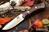 Bark River Knives: Featherweight Fox River - CPM 3V - Lavendar Maple Burl