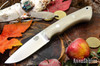 Bark River Knives: Featherweight Fox River - CPM 3V - Desert Tan G-10