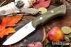 Bark River Knives: Featherweight Fox River - CPM 3V - Green Canvas Micarta