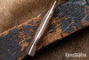 Bark River Knives: Featherweight Fox River - CPM 3V - Natural Canvas Micarta - Black Liners