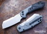 Kershaw Knives: Launch 14 - Stonewashed Cleaver Blade - Carbon Fiber - 7850SW