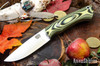 Bark River Knives: Featherweight Fox River - CPM 3V - Bumblebee G-10 - Mosaic Pins