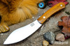Bark River Knives: Nessmuk - Cru-Wear - Desert Ironwood - Red Liners #1