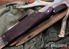 L.T. Wright Knives: Rogue River - Natural Micarta - Matte - A2 Tool Steel - Scandi Grind