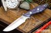 Bark River Knives: Adventurer - CPM 3V - Purple Maple Burl