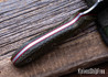 Bark River Knives: Adventurer - CPM 3V - Green Canvas Micarta - Red Liners - Mosaic Pins