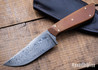 Dellmyer Knives: Full Tang Hunter - Random Damascus Clip Point - Vintage Micarta - DK12CK003