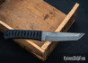 Auxiliary Manufacturing: KTK Tanto XL- Black Stingray & Cord Wrap - AEB-L