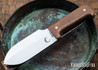 L.T. Wright Knives: Les Stroud Signature Collection - Wild Harvest Foraging Tool - Brown Burlap - A2 - Saber Ground