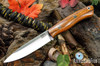 Bark River Knives: Aurora - CPM MagnaCut - Desert Ironwood - Black Liners - Mosaic Pins #1