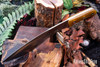 Bark River Knives: Camp Bolo CPM-154 - Lager G-10 - White Liners