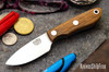 Bark River Knives: PSK - CPM 3V - Bamboo - Red Liner #1