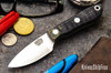 Bark River Knives: PSK - CPM 3V - Green & Black Tigertail Maple Burl - Toxic Liner