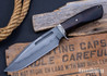 Bradshaw Blades: Hidden Tang Bowie 1-Off - Ironwood - 1084 Carbon Steel - BB16DK002