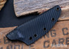 Bradshaw Blades: GTFO Bowie - Black Stingray - Paracord - CPM-S35VN - BB16DK005