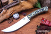 Bark River Knives: Fox River Trailing Point - 154CM - Bumblee Bee G-10 - Matte