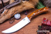 Bark River Knives: Fox River Trailing Point - 154CM - Desert Ironwood - Red Liners #3