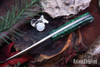 Bark River Knives: Little Caper - MagnaCut - Forest Green Maple Burl - Black Liner