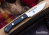 Bark River Knives: Little Creek - MagnaCut - Black G-10 L.E.