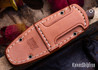 Bark River Knives: Little Creek - MagnaCut - Dark Curly Maple - Black Liners - Mosaic Pins #2