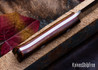 Bark River Knives: Little Creek - MagnaCut - Dark Curly Maple - Red Liners #3
