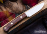 Bark River Knives: Little Creek - MagnaCut - Desert Ironwood - Brass Pins #2