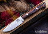 Bark River Knives: Little Creek - MagnaCut - Desert Ironwood - Red Liners #5