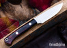 Bark River Knives: Little Creek - MagnaCut - Devil's Cut Voodoo Resin - Yellow Liner