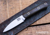 Bark River Knives: Little Carver - MagnaCut - Green Canvas Micarta - Hollow Pins
