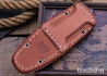 Bark River Knives: Little Carver - MagnaCut - Green Canvas Micarta - Hollow Pins