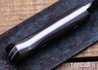 Bark River Knives: Little Carver - MagnaCut - Zericote - White Liners