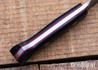 Bark River Knives: Little Carver - MagnaCut - Black Canvas Micarta - Red Liners - Mosaic Pins