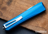 Core Edge USA: 0331 Pulsar OTF - Blue Anodized Aluminum - MagnaCut - Blasted Single Edge