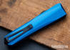 Core Edge USA: 0331 Pulsar OTF - Blue Anodized Aluminum - MagnaCut - Black Single Edge - Black Hardware