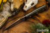 Bark River Knives: Yukon Skinner - MagnaCut - Green Canvas Micarta - Black Liners
