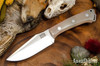 Bark River Knives: Yukon Skinner - MagnaCut - Ghost Green Jade G-10 - Pink Liner