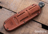 Bark River Knives: Yukon Skinner - MagnaCut - White Linen Micarta - Red Liners