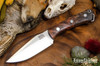 Bark River Knives: Yukon Skinner - MagnaCut - Black & Cherry Maple Burl