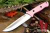 Bark River Knives: Gen 2 Bravo 6 - CPM 3V - Pink G-10 - Matte
