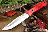 Bark River Knives: Gen 2 Bravo 6 - CPM 3V - Red G-10 - Matte