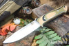 Bark River Knives: Red Flag - MagnaCut - Mil Spec Camo G-10 - Blue Liners