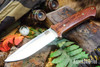 Bark River Knives: Red Flag - MagnaCut - Purple Heart Burl - Mosaic Pins #2