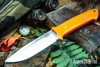 Bark River Knives: Red Flag - MagnaCut - Blaze Orange G-10
