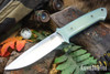 Bark River Knives: Red Flag - MagnaCut - Dune G-10 - Thick Blue Liners - Mosaic Pins