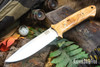 Bark River Knives: Red Flag - MagnaCut - Olivewood - Black Liner - Mosaic Pins