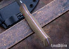 Osprey Knife & Tool: Warthog - OD Green Canvas Micarta - Cherry Red G10 Liners & Pin - Nitro V
