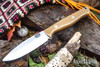 Bark River Knives: UP Gunny 3V - Coyote Brown G-10